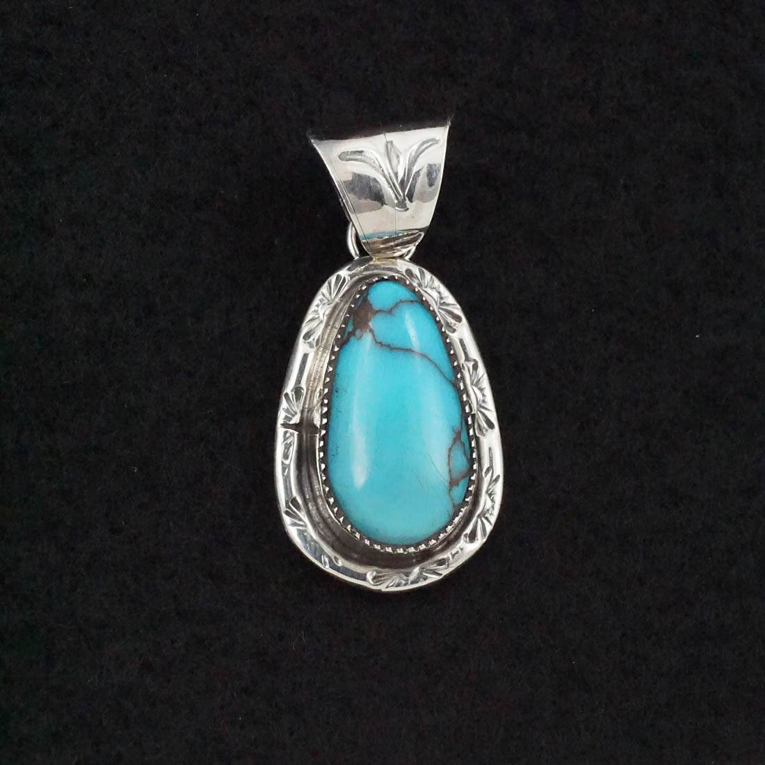 Ernest Hawthorne Turquoise & Sterling Silver Pendant