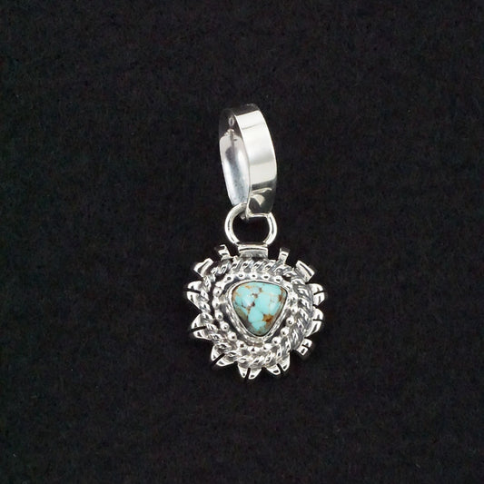 Randy Billy Turquoise & Sterling Silver Pendant