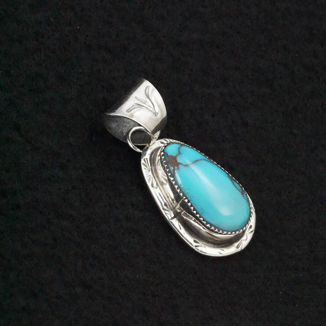 Ernest Hawthorne Turquoise & Sterling Silver Pendant