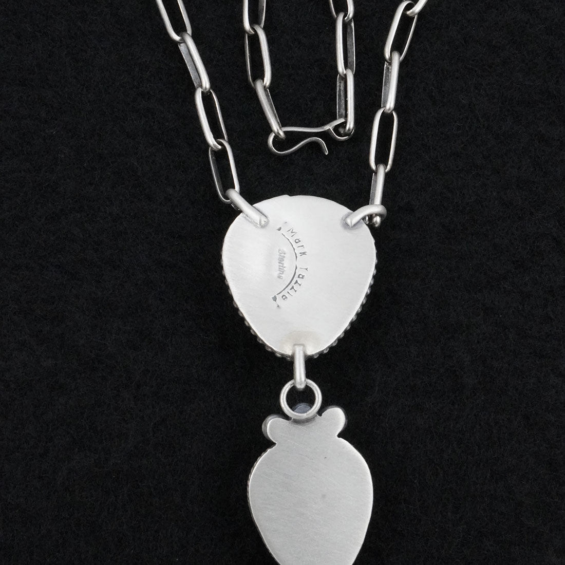 Mark Yazzie Turquoise & Sterling Silver Necklace