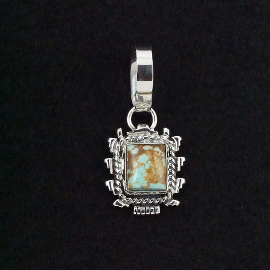 Randy Billy Turquoise & Sterling Silver Pendant