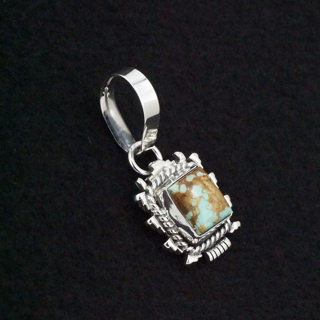 Randy Billy Turquoise & Sterling Silver Pendant