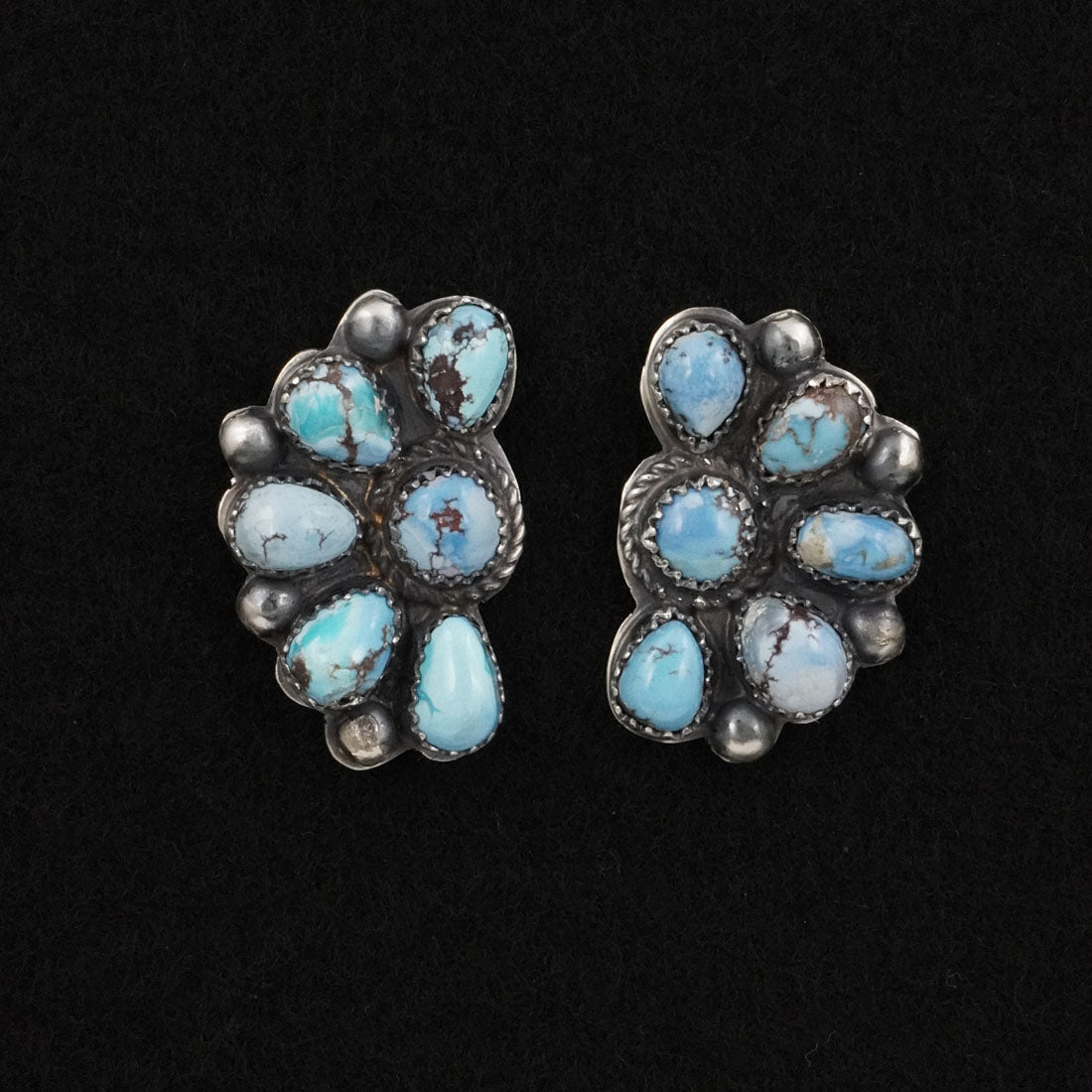 Phil Garcia Turquoise & Sterling Silver Earrings