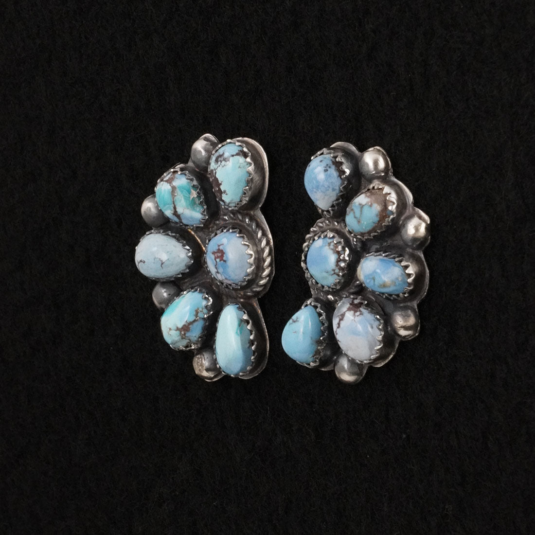 Phil Garcia Turquoise & Sterling Silver Earrings