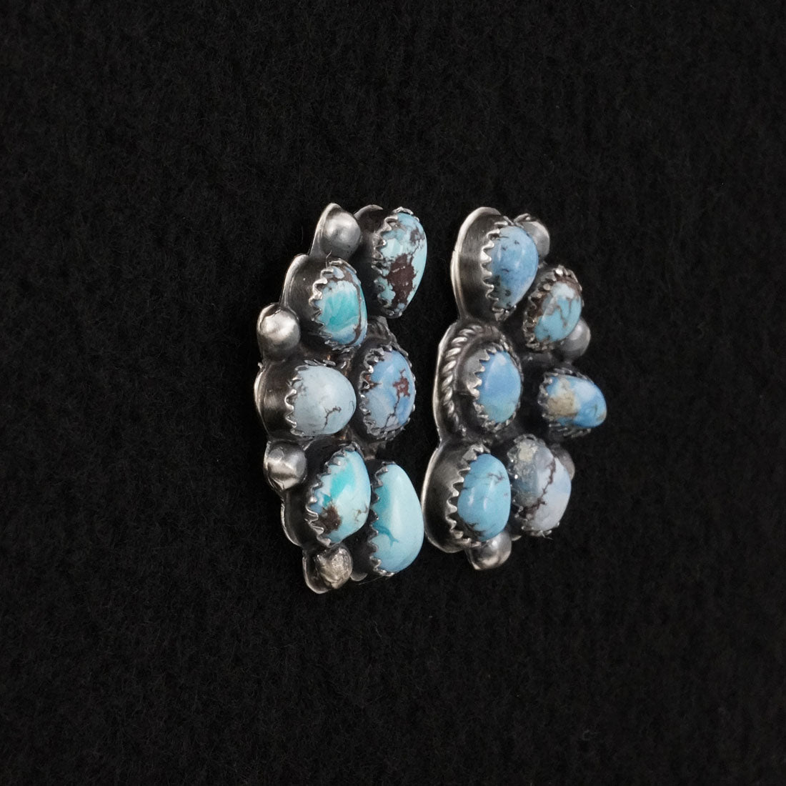 Phil Garcia Turquoise & Sterling Silver Earrings