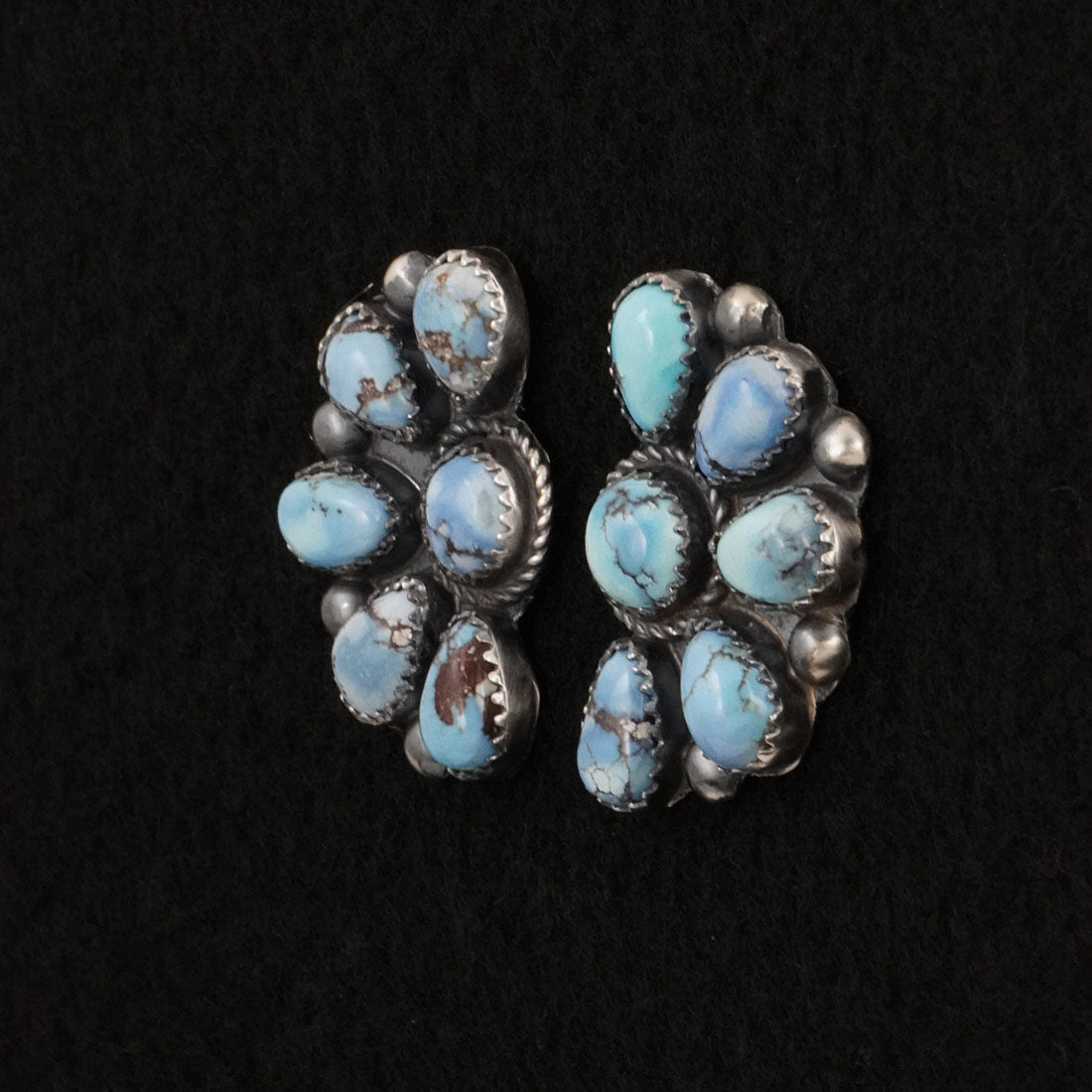 Phil Garcia Turquoise & Sterling Silver Earrings