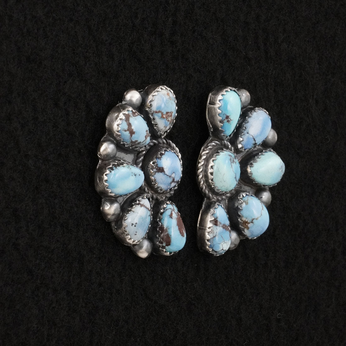 Phil Garcia Turquoise & Sterling Silver Earrings
