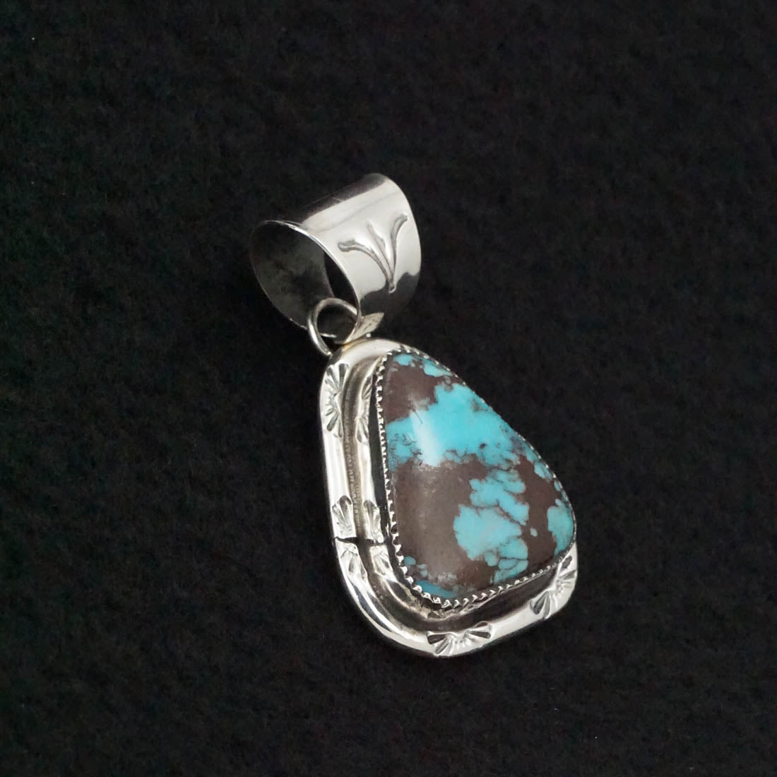 Ernest Hawthorne Turquoise & Sterling Silver Pendant