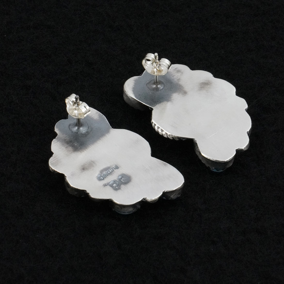 Phil Garcia Turquoise & Sterling Silver Earrings