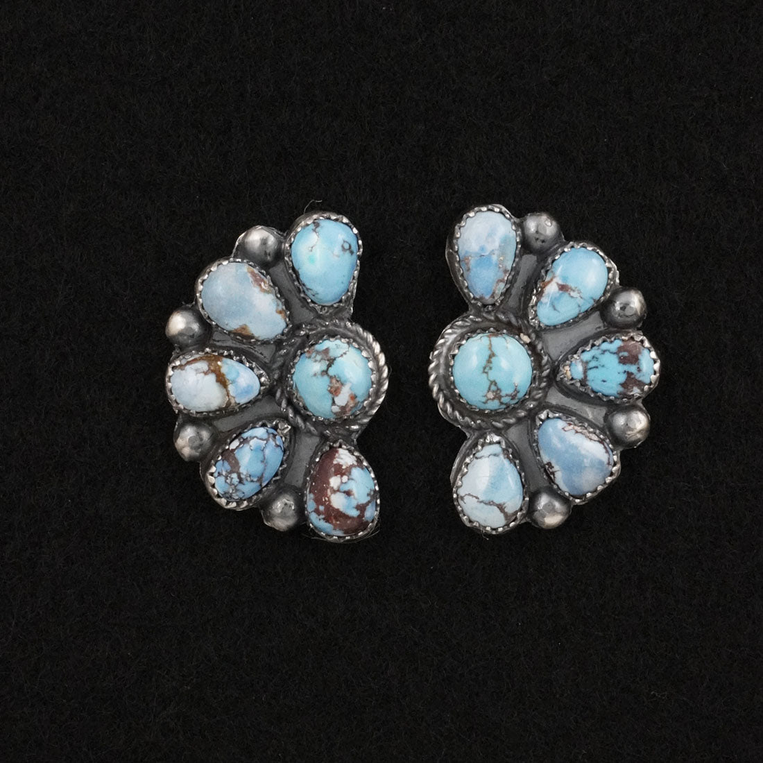 Phil Garcia Turquoise & Sterling Silver Earrings
