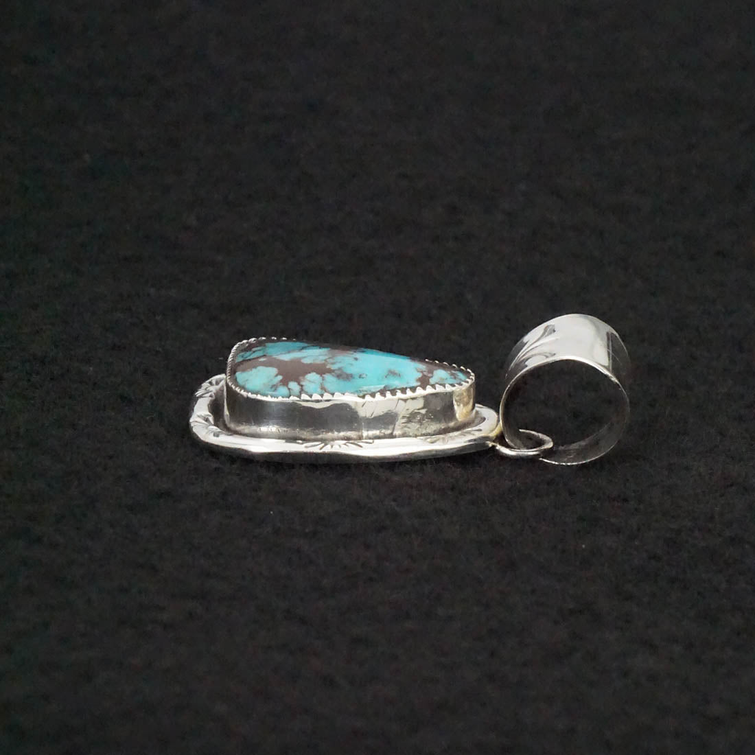 Ernest Hawthorne Turquoise & Sterling Silver Pendant
