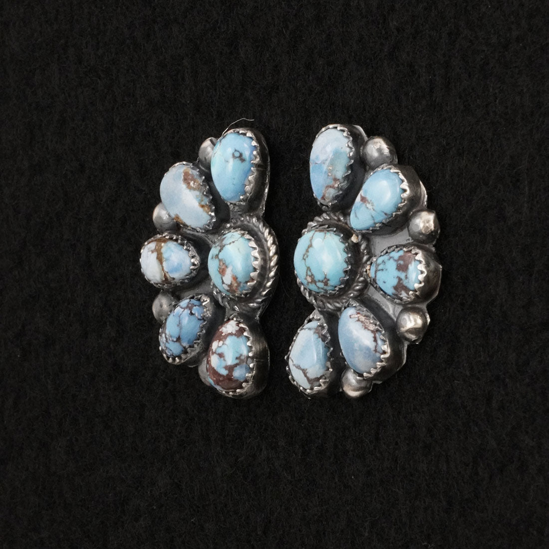 Phil Garcia Turquoise & Sterling Silver Earrings