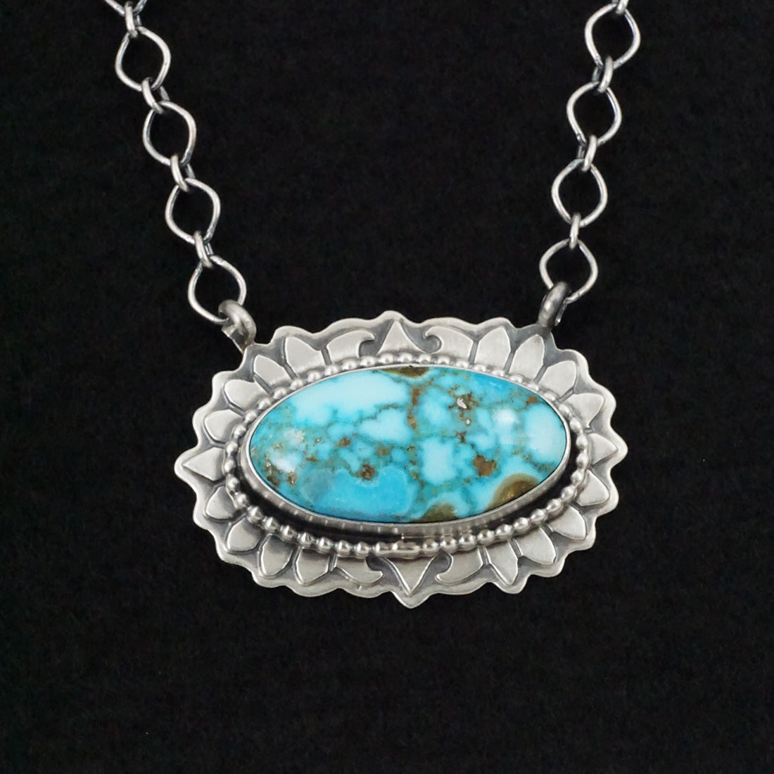 Randy Billy Turquoise & Sterling Silver Necklace