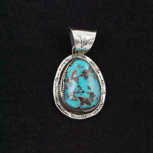 Ernest Hawthorne Turquoise & Sterling Silver Pendant