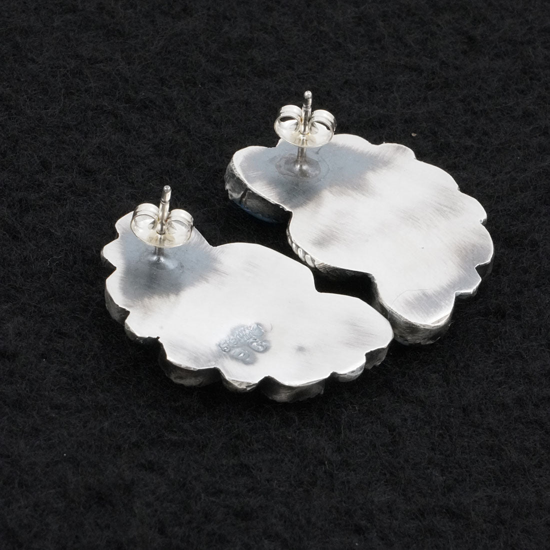 Phil Garcia Turquoise & Sterling Silver Earrings