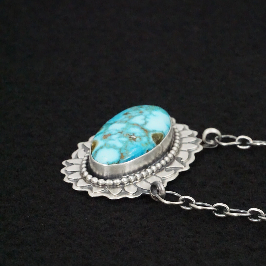 Randy Billy Turquoise & Sterling Silver Necklace