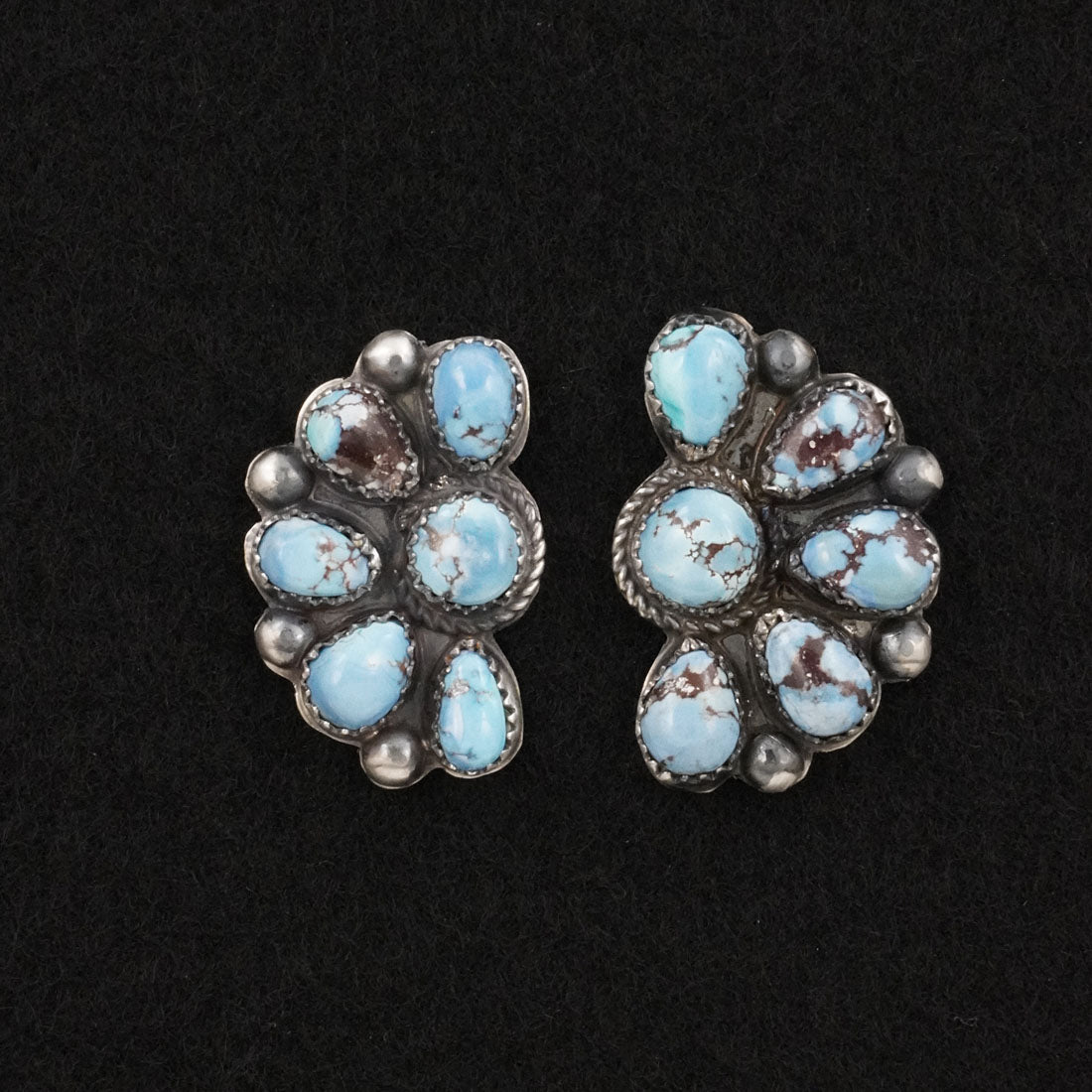 Phil Garcia Turquoise & Sterling Silver Earrings