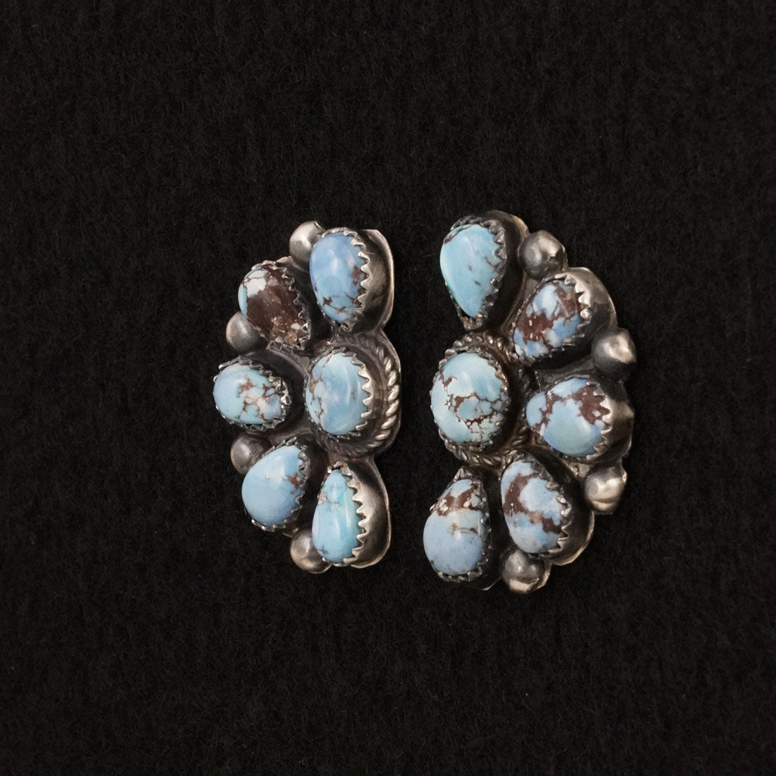 Phil Garcia Turquoise & Sterling Silver Earrings