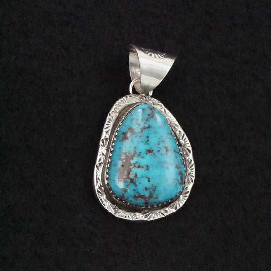 Ernest Hawthorne Turquoise & Sterling Silver Pendant