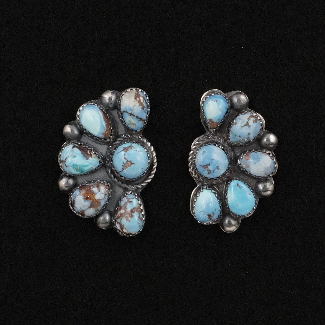 Phil Garcia Turquoise & Sterling Silver Earrings