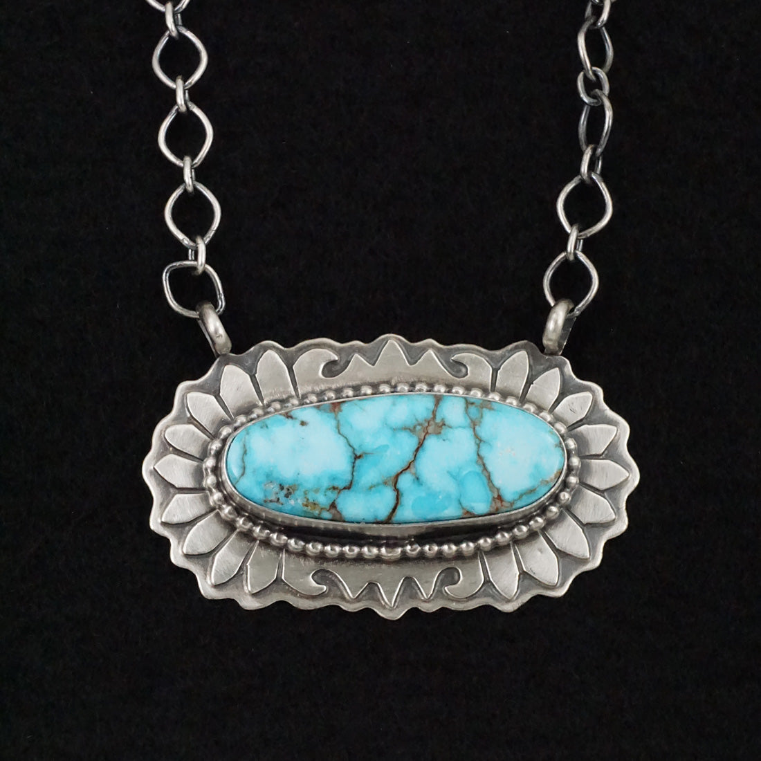 Randy Billy Turquoise & Sterling Silver Necklace