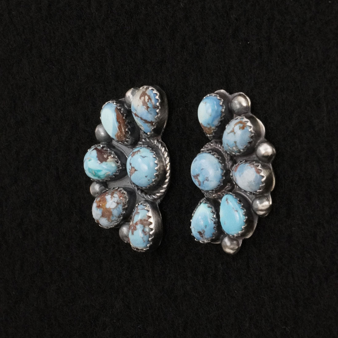 Phil Garcia Turquoise & Sterling Silver Earrings