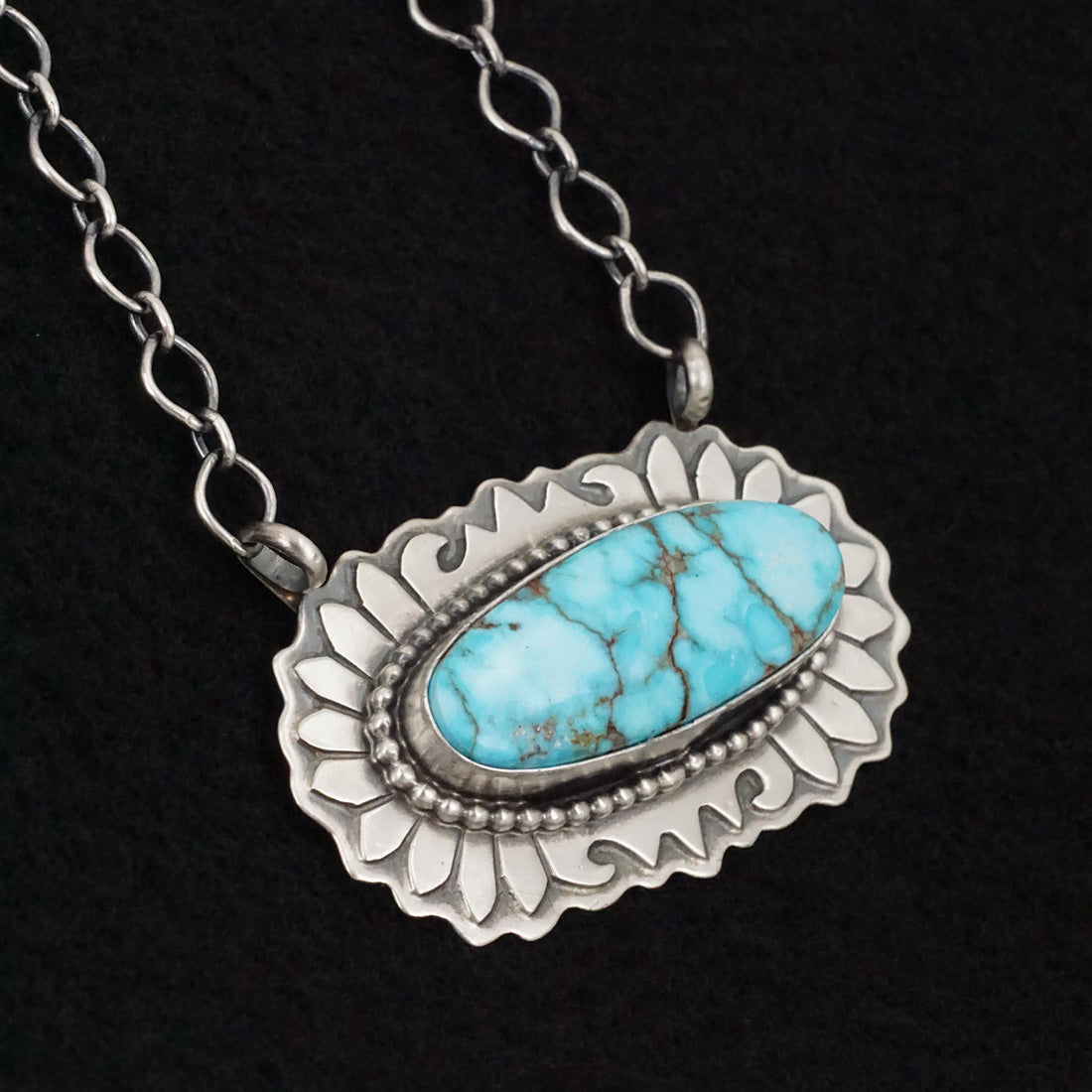 Randy Billy Turquoise & Sterling Silver Necklace