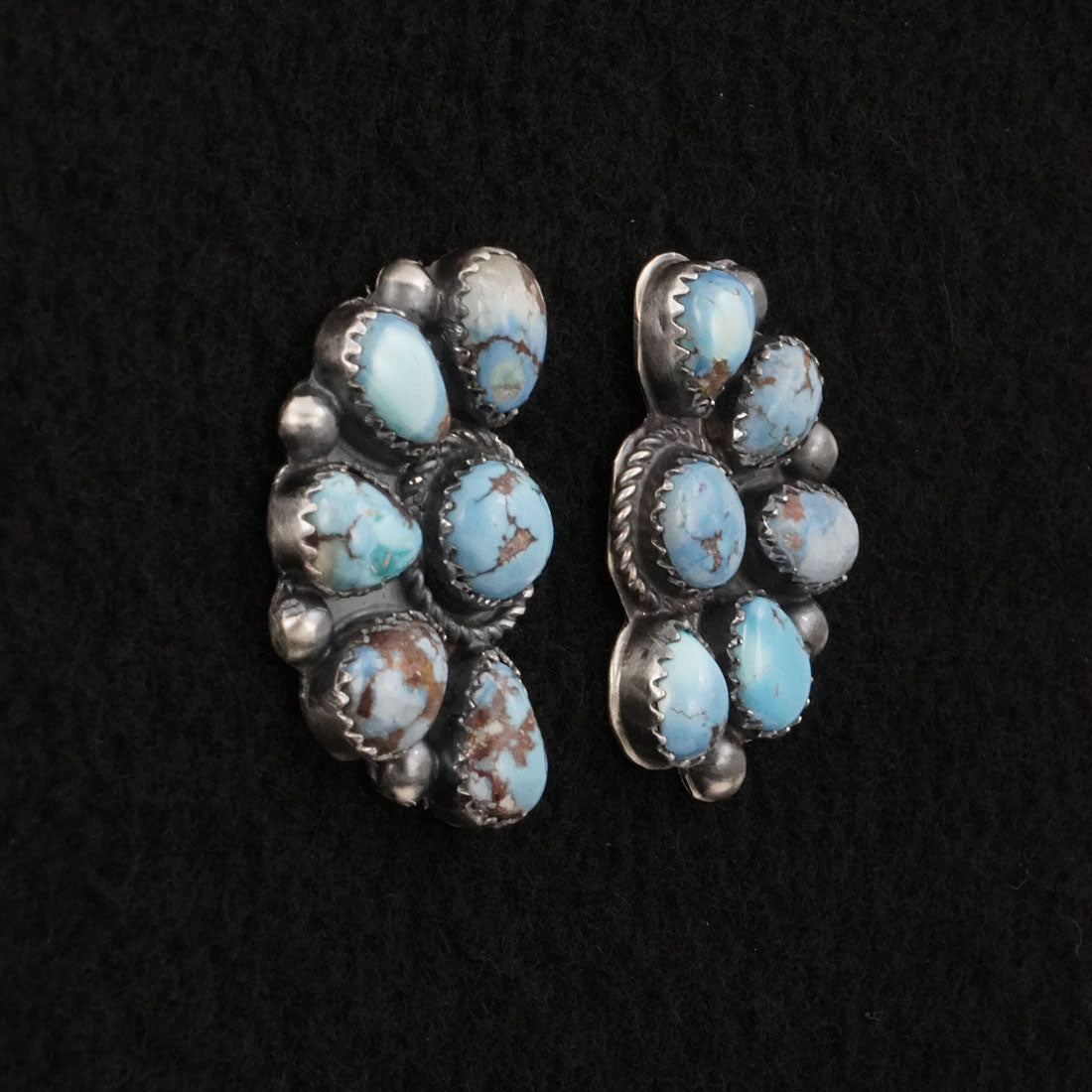 Phil Garcia Turquoise & Sterling Silver Earrings