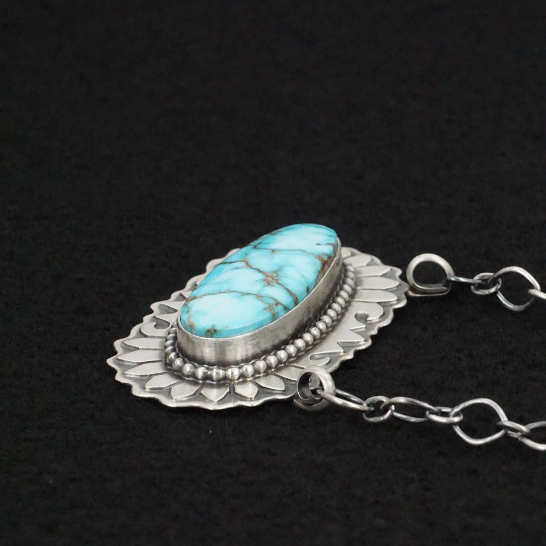 Randy Billy Turquoise & Sterling Silver Necklace