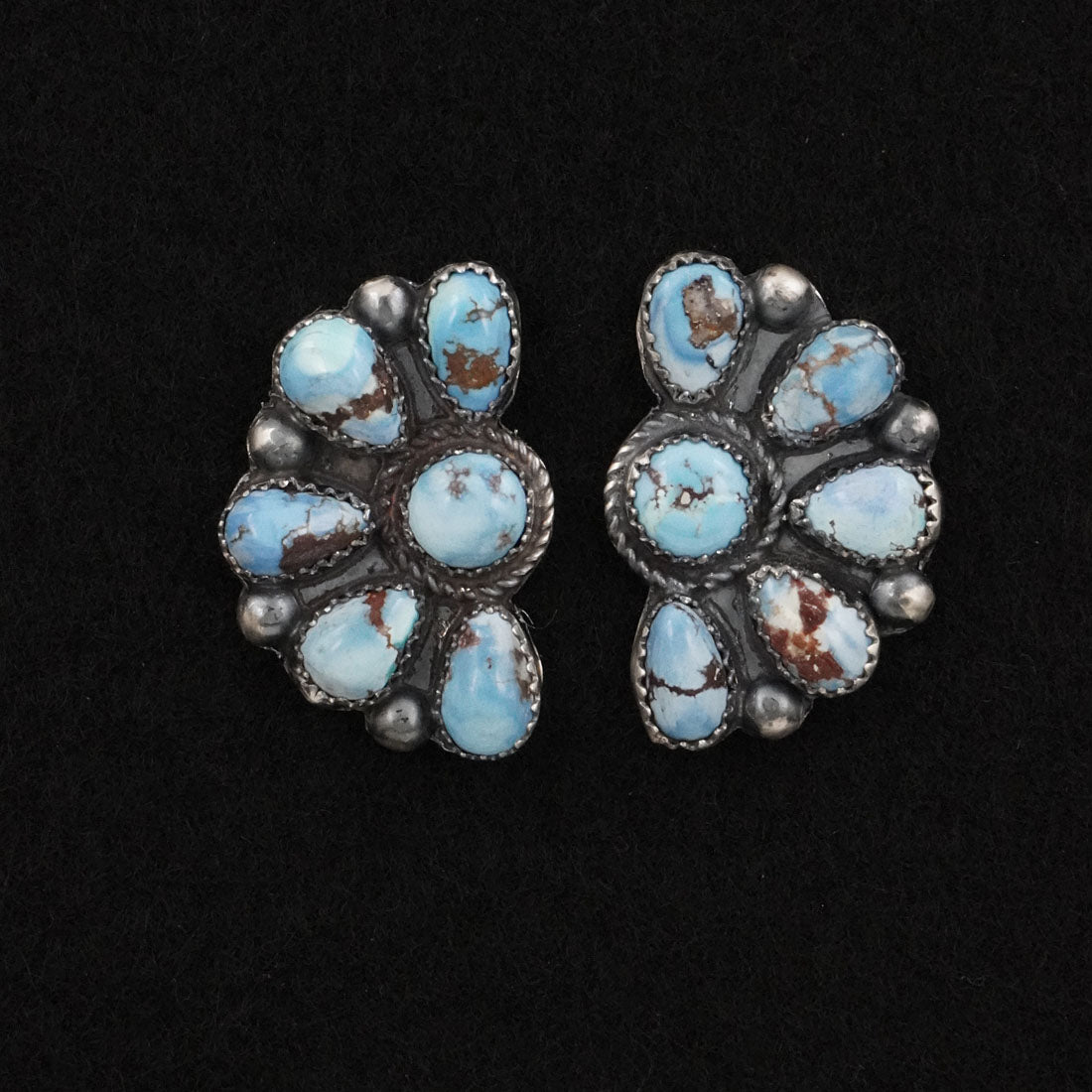 Phil Garcia Turquoise & Sterling Silver Earrings