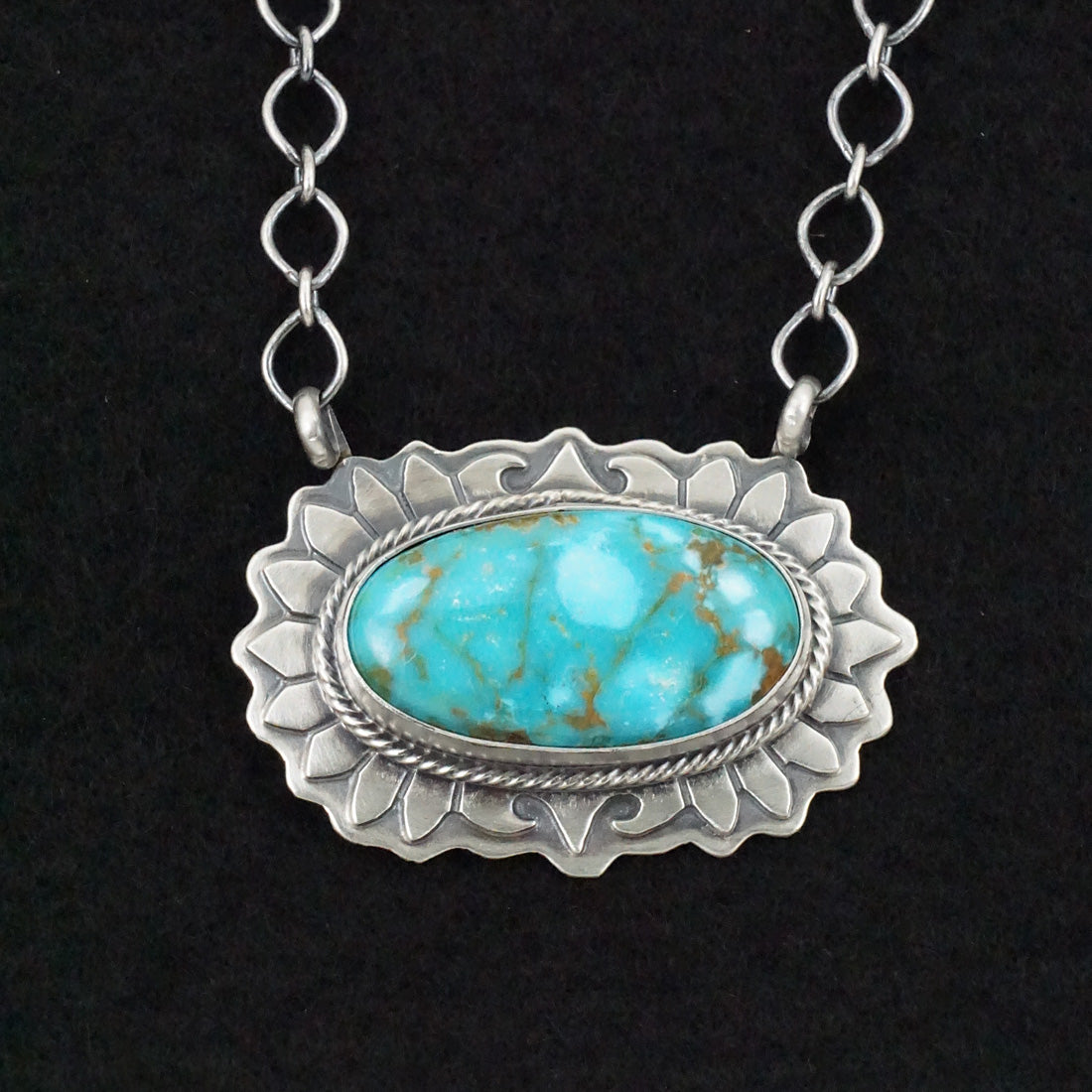 Randy Billy Turquoise & Sterling Silver Necklace