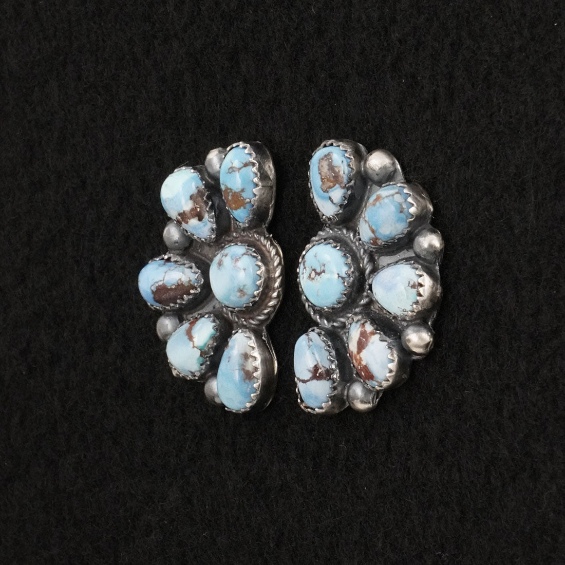 Phil Garcia Turquoise & Sterling Silver Earrings