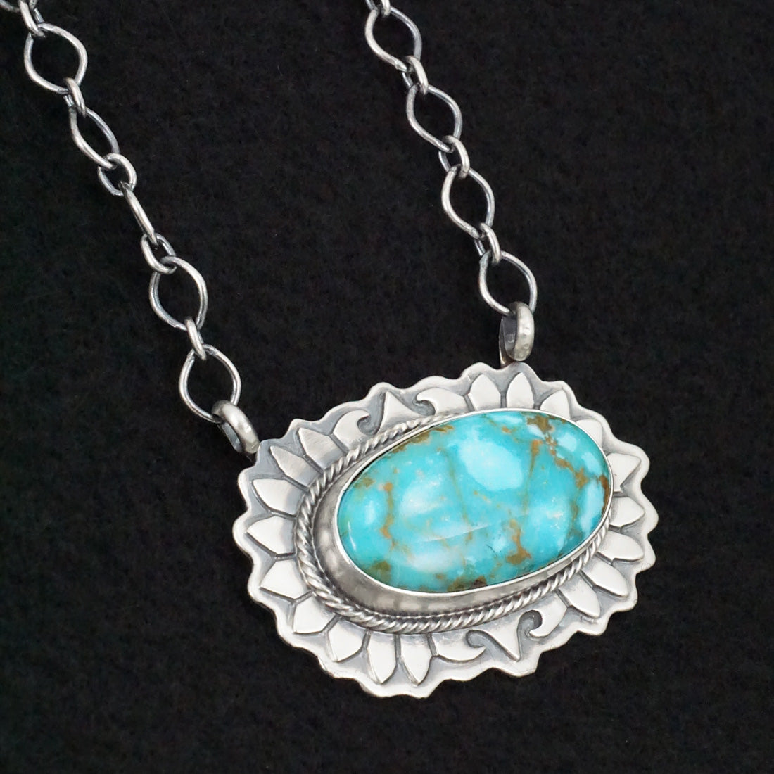 Randy Billy Turquoise & Sterling Silver Necklace