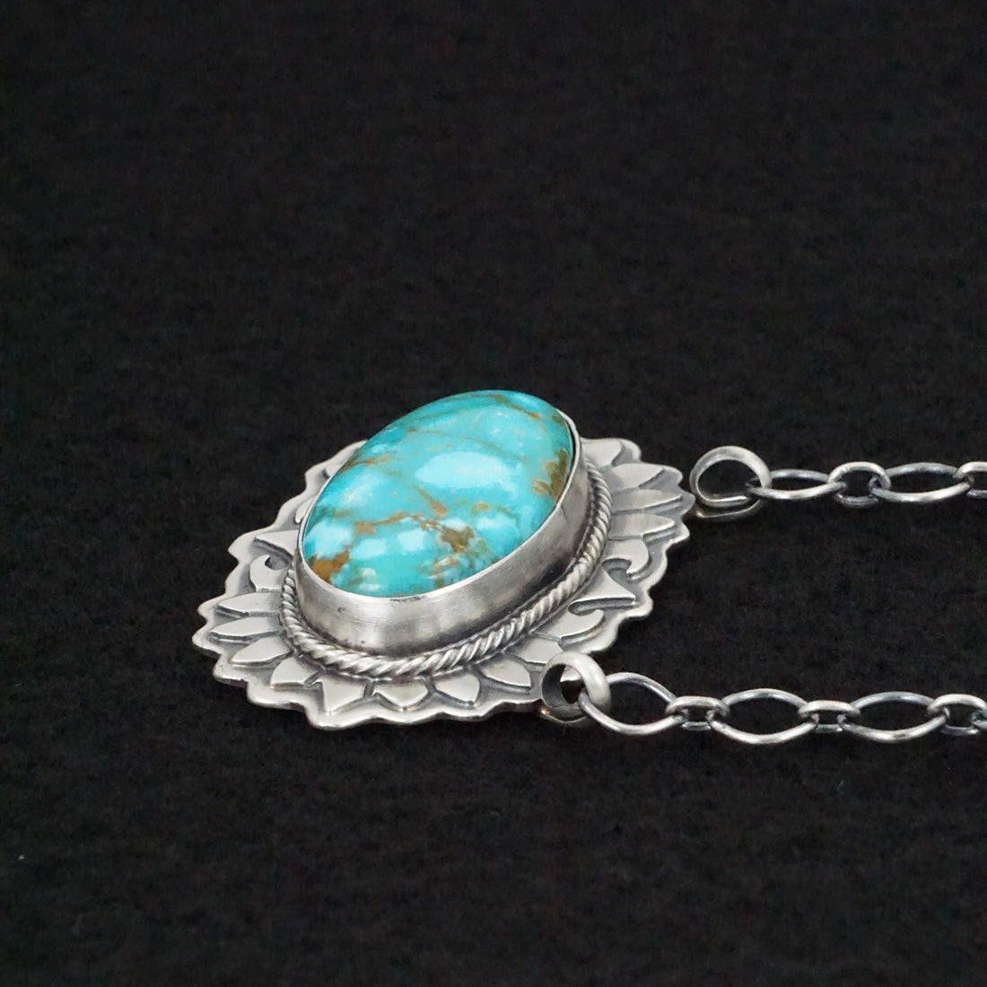 Randy Billy Turquoise & Sterling Silver Necklace