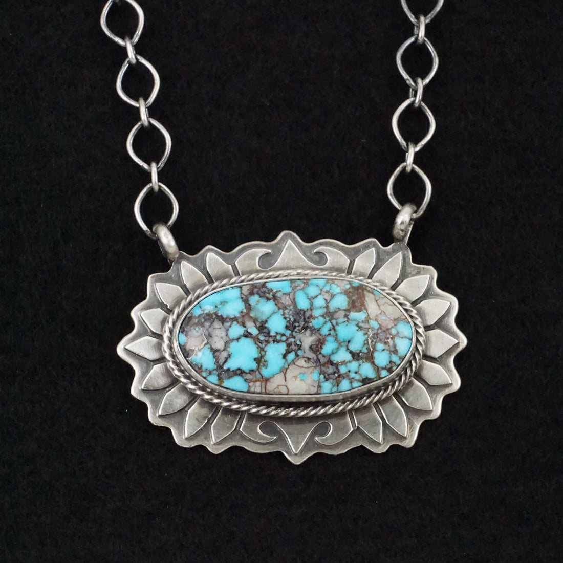 Randy Billy Turquoise & Sterling Silver Necklace