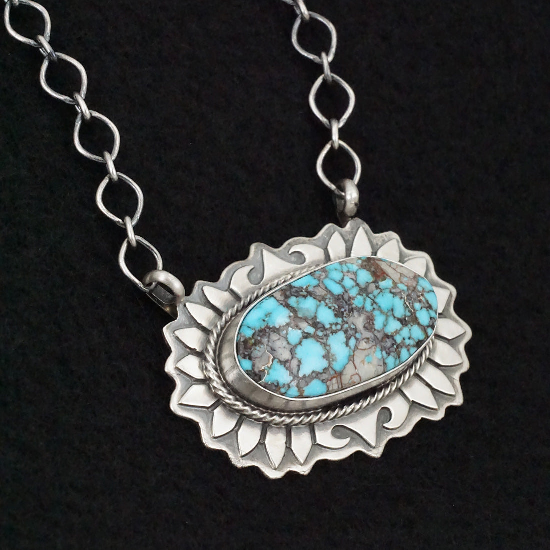 Randy Billy Turquoise & Sterling Silver Necklace