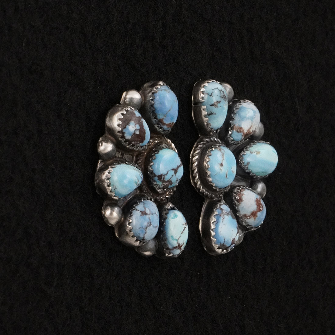 Phil Garcia Turquoise & Sterling Silver Earrings