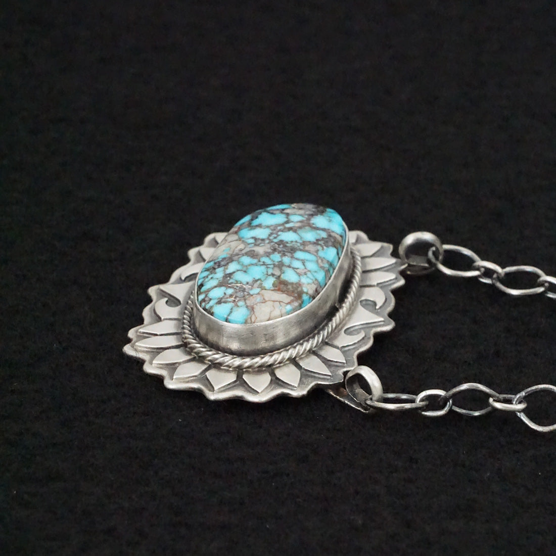 Randy Billy Turquoise & Sterling Silver Necklace