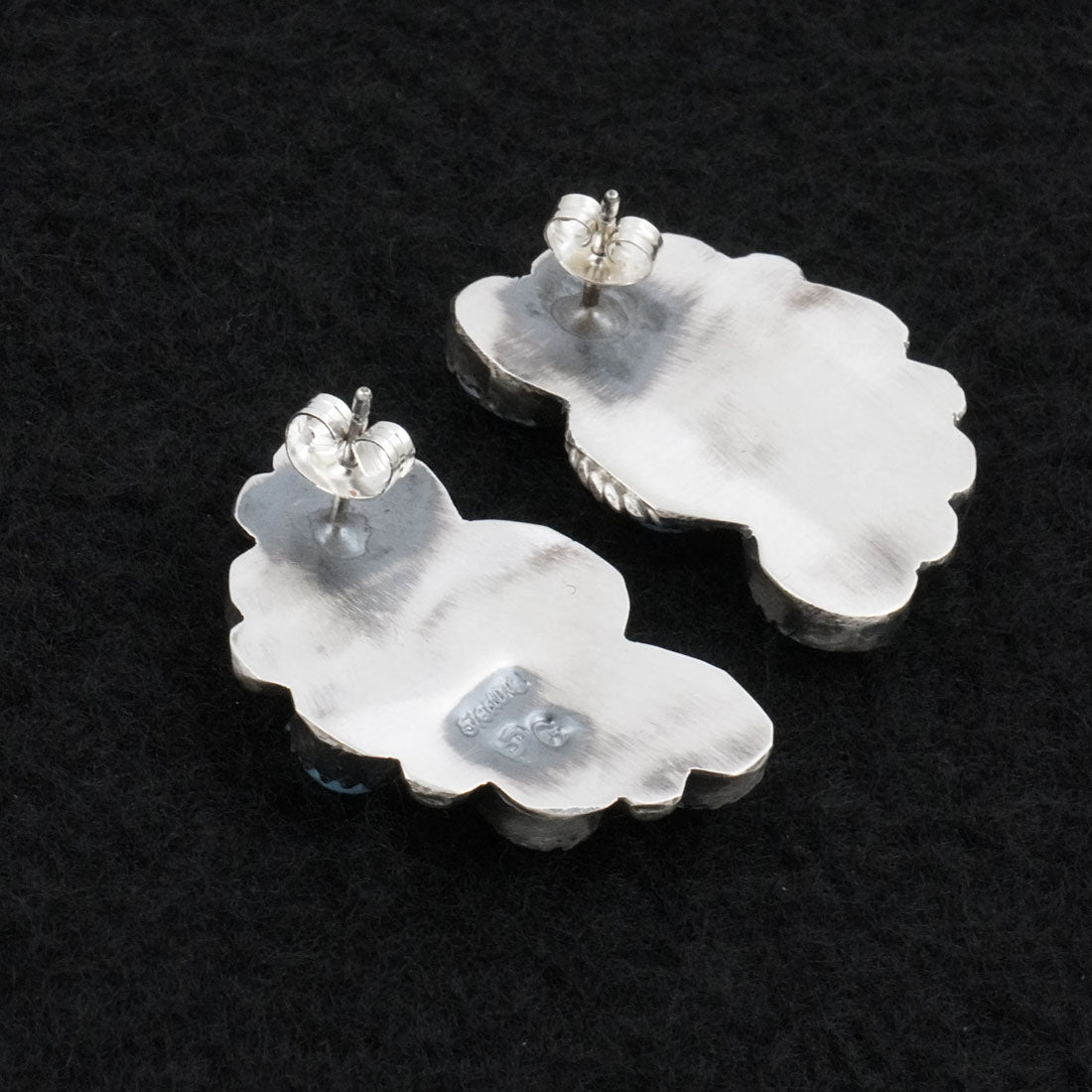 Phil Garcia Turquoise & Sterling Silver Earrings