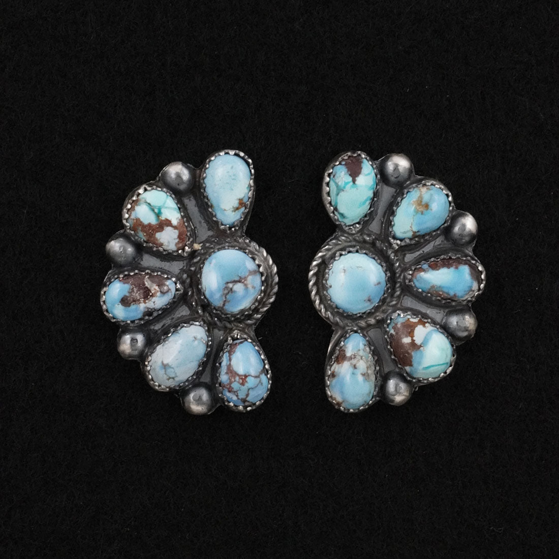 Phil Garcia Turquoise & Sterling Silver Earrings
