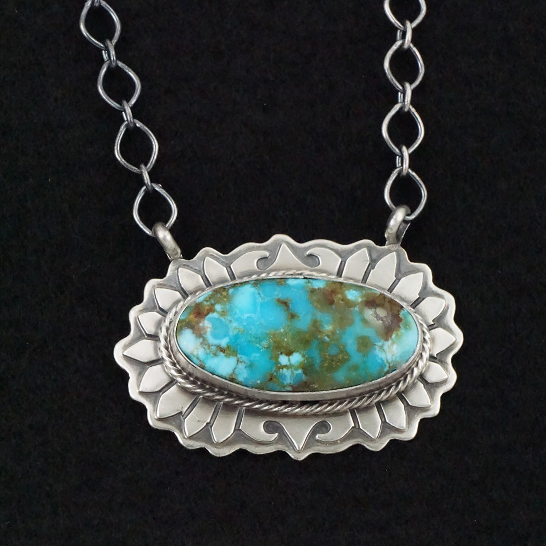 Randy Billy Turquoise & Sterling Silver Necklace