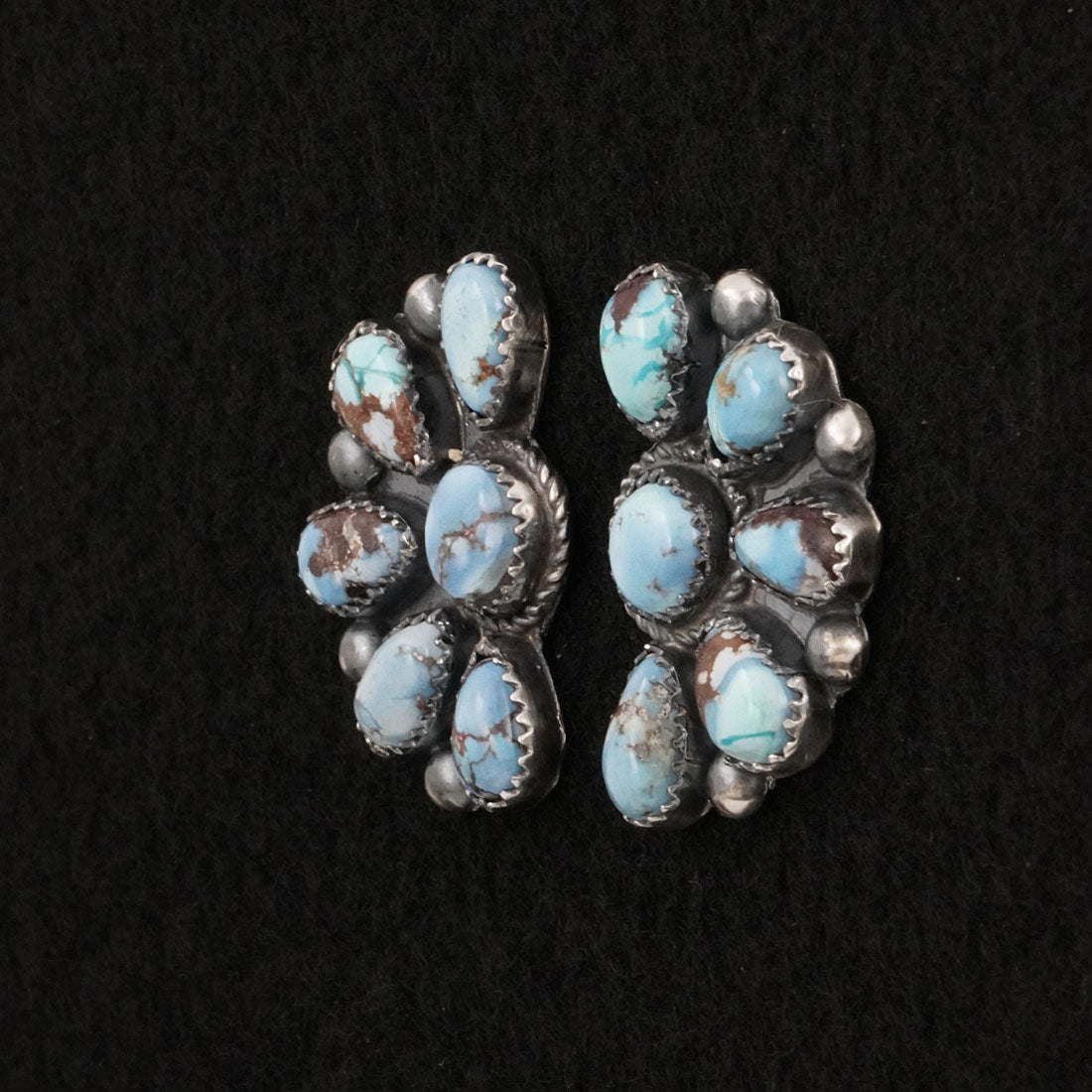 Phil Garcia Turquoise & Sterling Silver Earrings