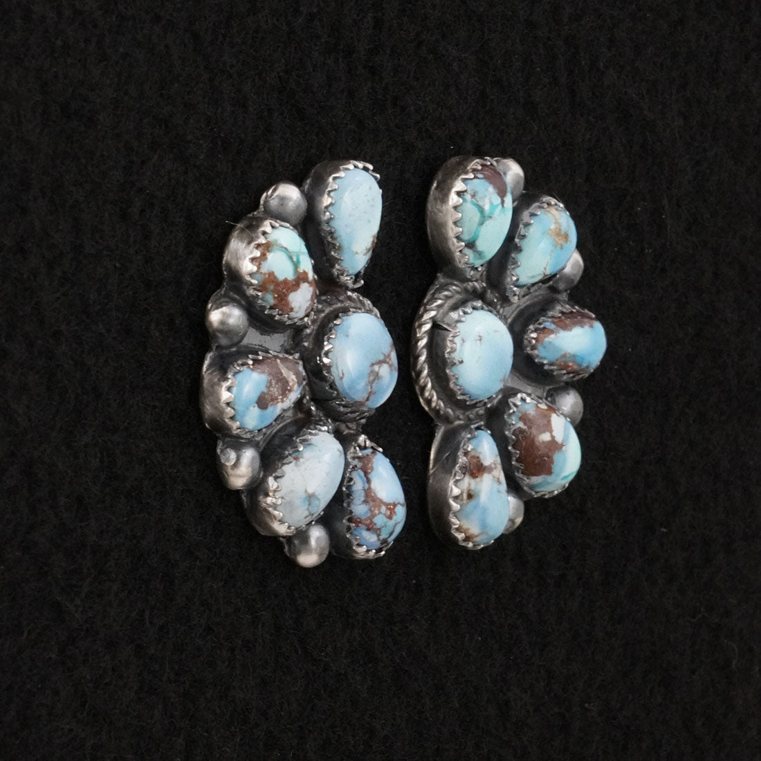 Phil Garcia Turquoise & Sterling Silver Earrings
