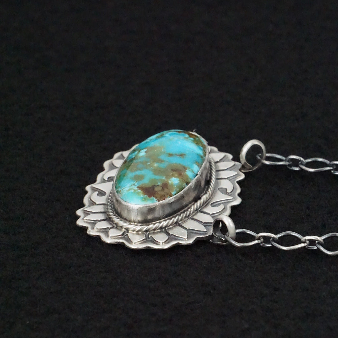 Randy Billy Turquoise & Sterling Silver Necklace