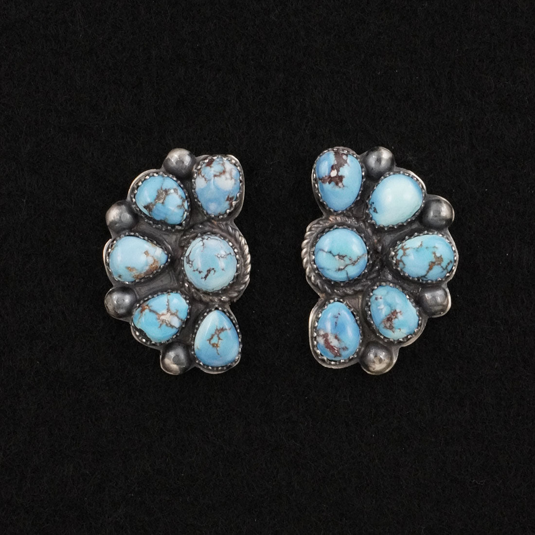Phil Garcia Turquoise & Sterling Silver Earrings