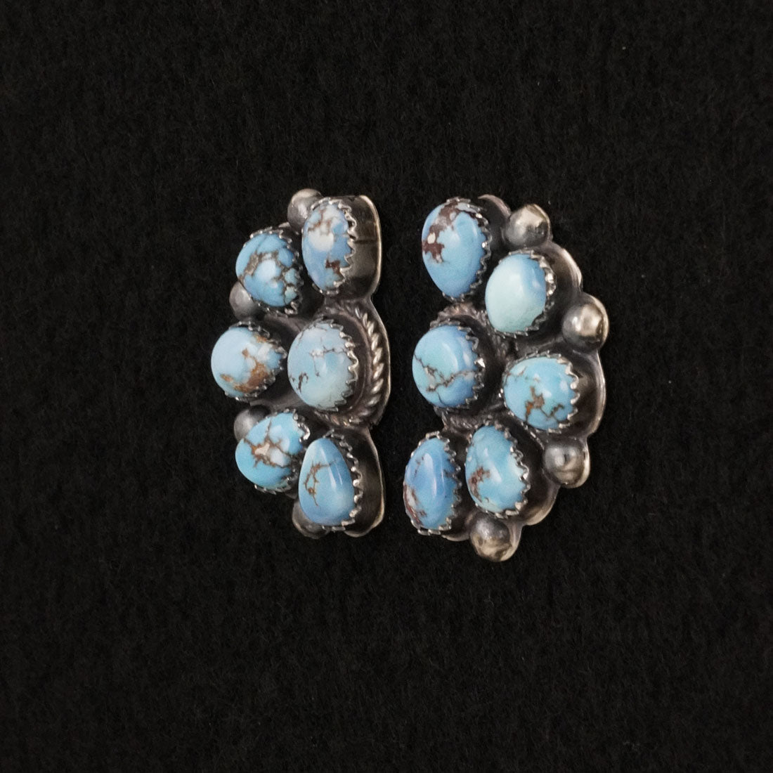 Phil Garcia Turquoise & Sterling Silver Earrings