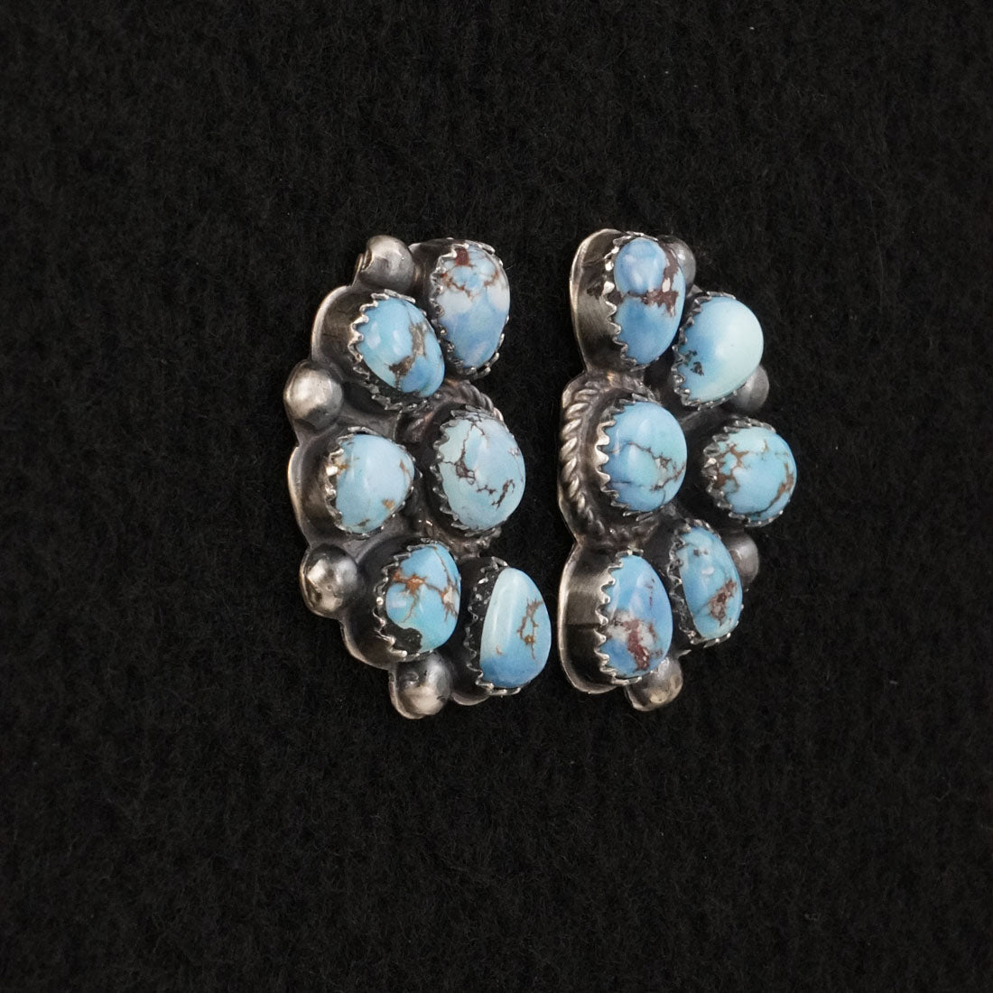 Phil Garcia Turquoise & Sterling Silver Earrings