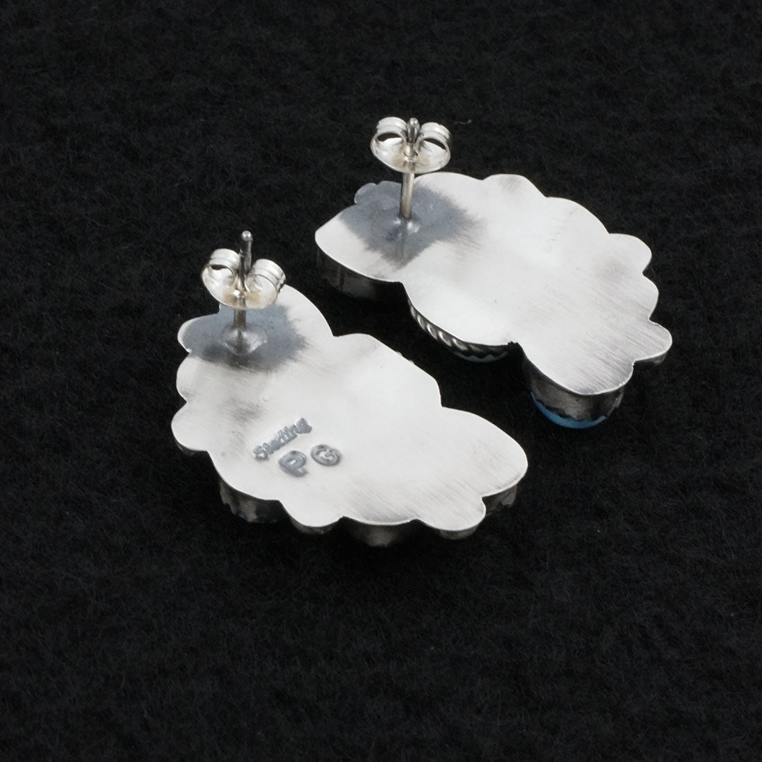 Phil Garcia Turquoise & Sterling Silver Earrings