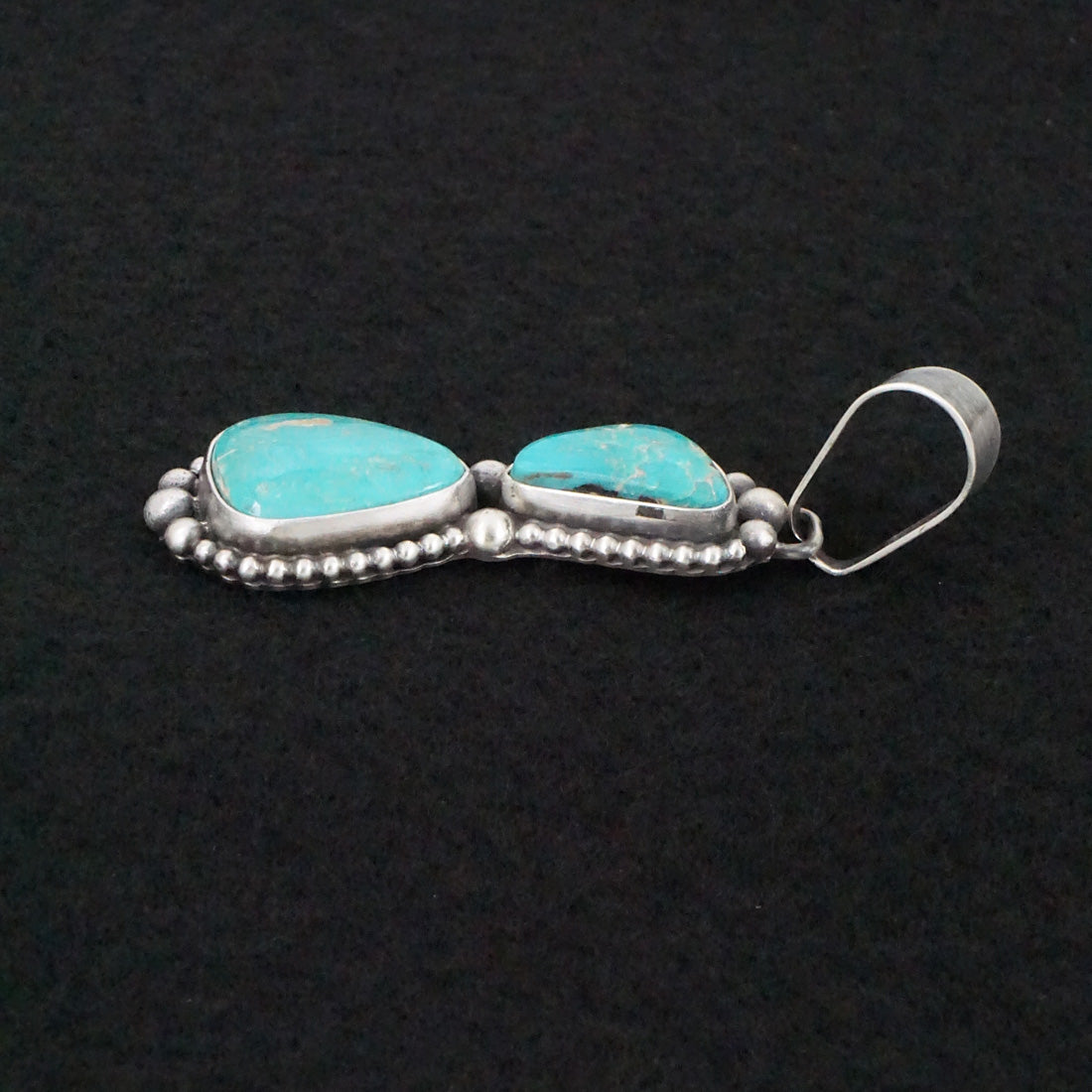 Darrin Livingston Turquoise & Sterling Silver Pendant