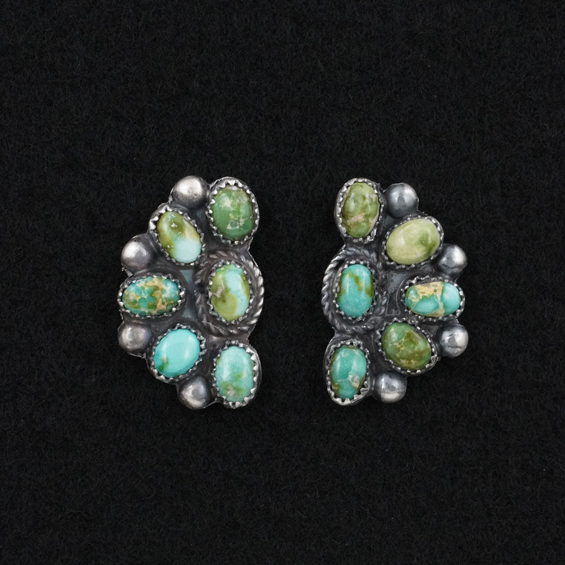 Phil Garcia Turquoise & Sterling Silver Earrings